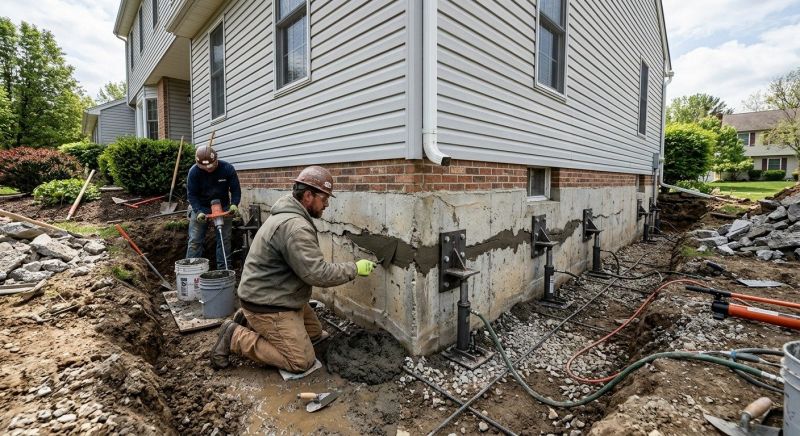 Basement Foundation Repair in Plymouth, MA