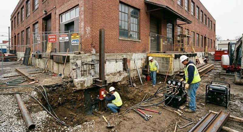 Building Foundation Repair in Somerset, MA
