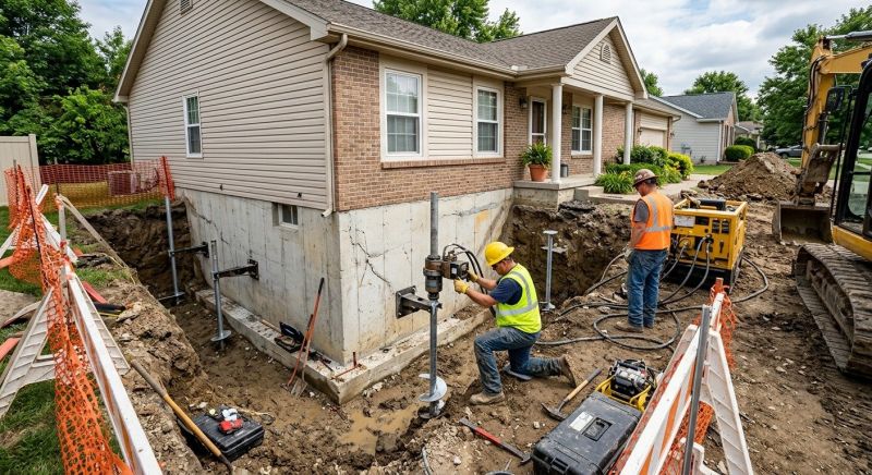 Building Foundation Repair in Swansea, MA