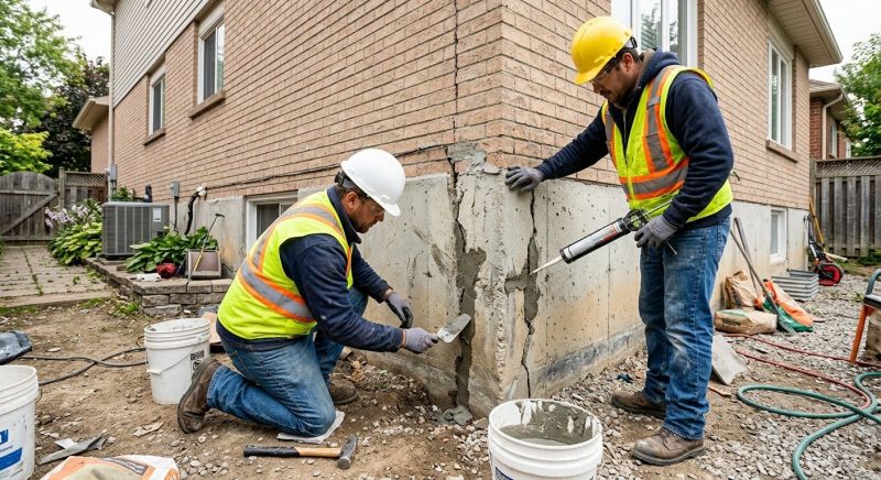 Building Foundation Repair in Tiverton, RI