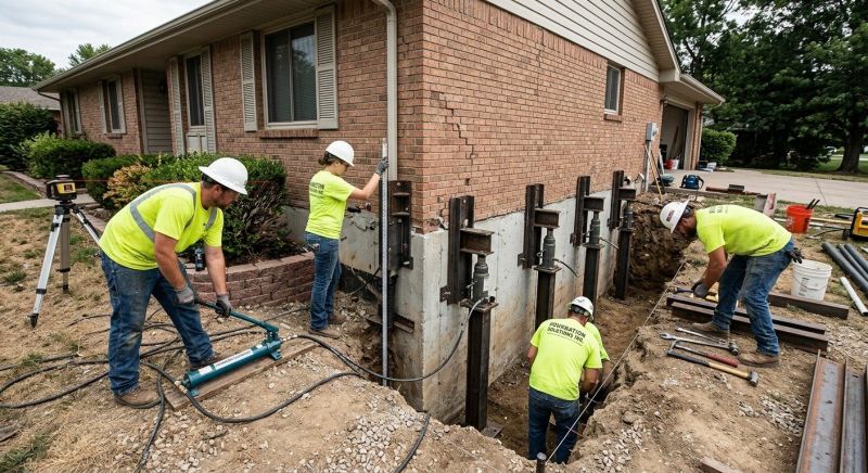Concrete Foundation Leveling in Marion, MA