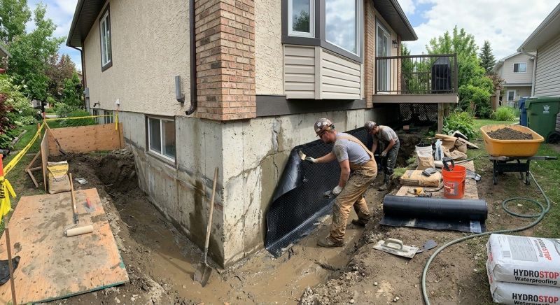 Concrete Foundation Repair in East Falmouth, MA