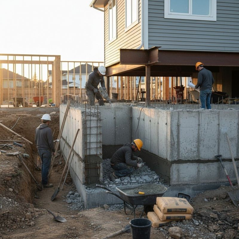 Concrete Foundation Repair in South Dartmouth, MA
