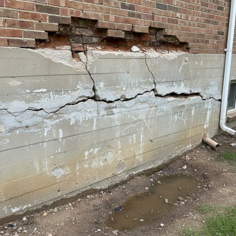 Cracked Foundation Repair in Fairhaven, MA