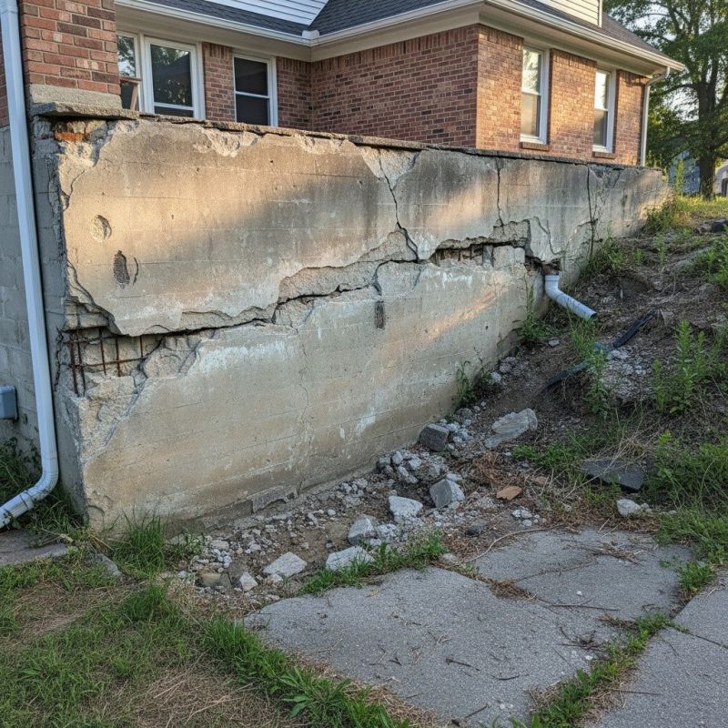 Cracked Foundation Repair in Middleboro, MA