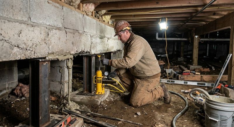 Crawlspace Foundation Repair in Little Compton, RI