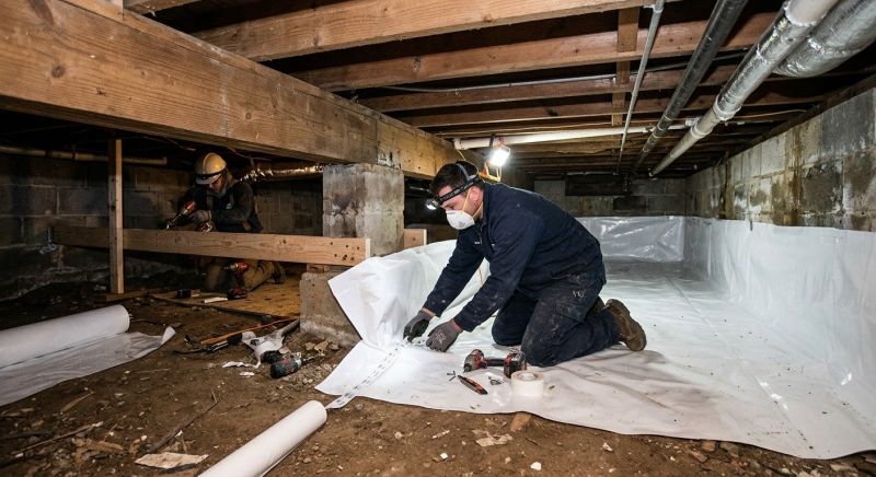 Crawlspace Repair in New Bedford, MA