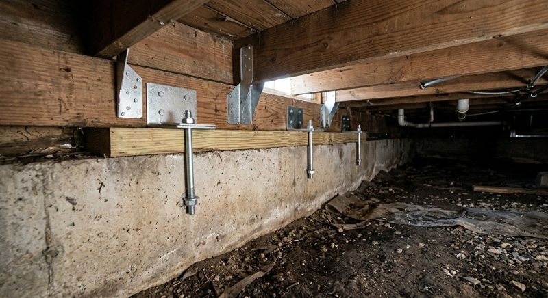 Crawlspace Structural Repair in New Bedford, MA