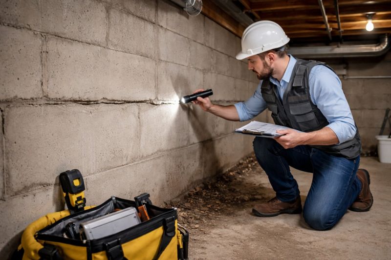 Foundation Inspection in New Bedford, MA