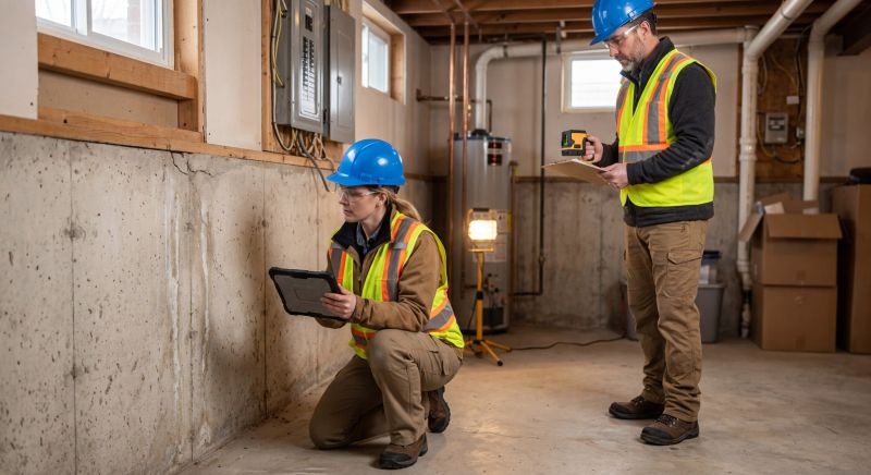 Foundation Inspection in New Bedford, MA