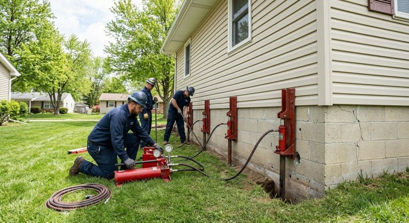 Foundation Jacking in Plymouth, MA