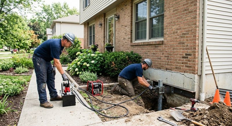 Foundation Jacking in Somerset, MA