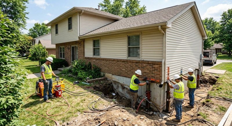 Foundation Jacking in Warren, RI