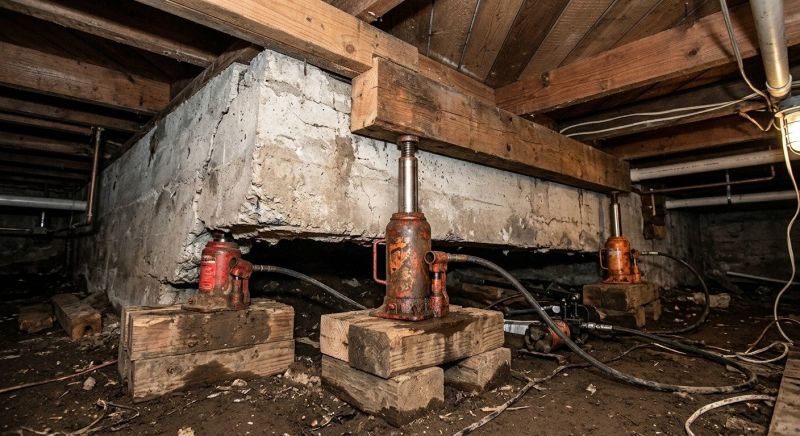 Foundation Jacking in Westport, MA