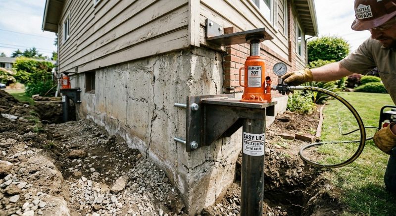 Foundation Lifting in Dighton, MA