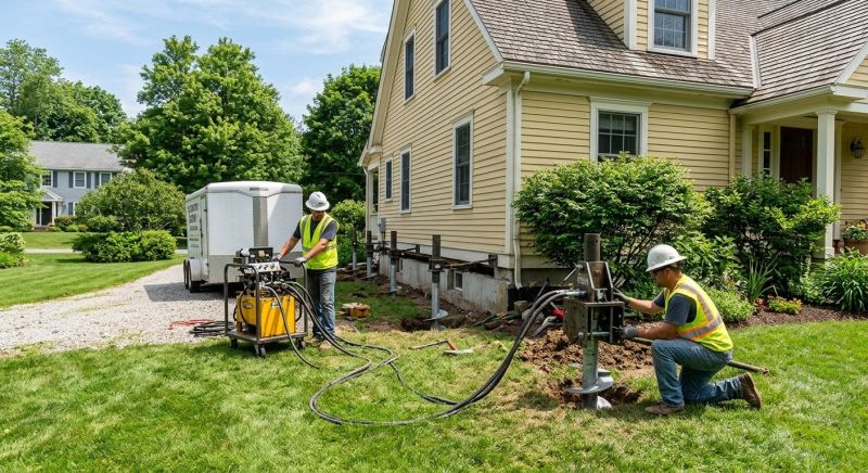 Foundation Lifting in Dighton, MA