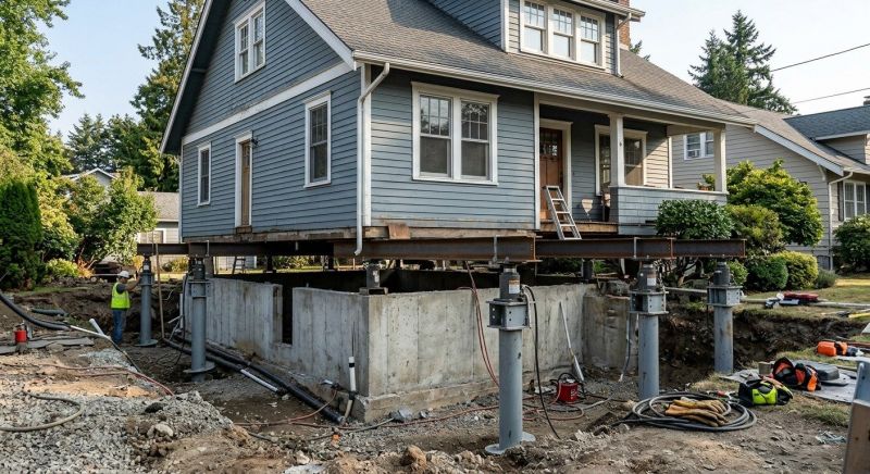 Foundation Raising in Bristol County, RI