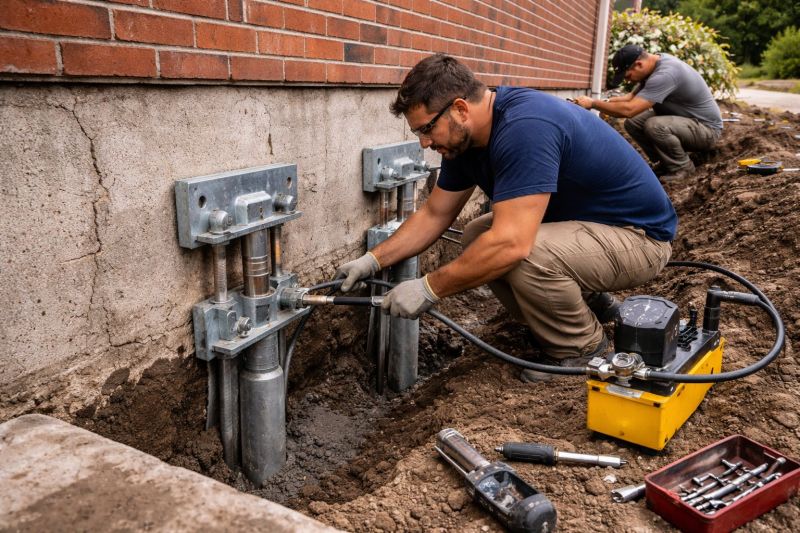 Foundation Repair in Dighton, MA