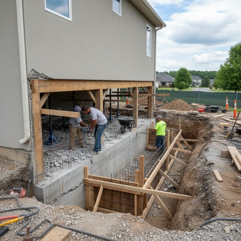 Foundation Repair in Rochester, MA