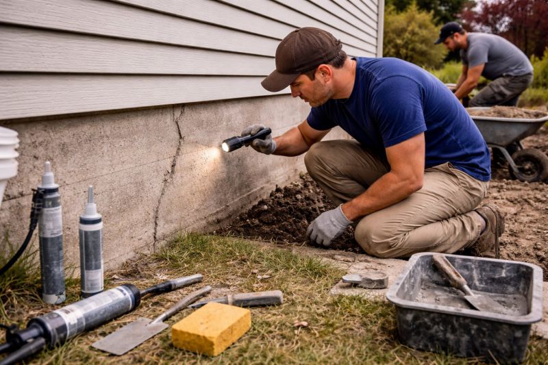 Foundation Repair in Rochester, MA