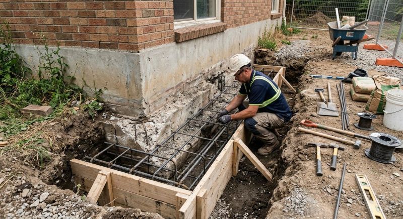 Foundation Repair in Seekonk, MA