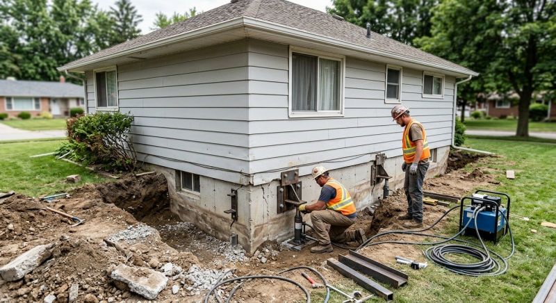 Foundation Repair in Tiverton, RI