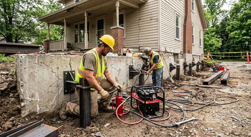 Foundation Stabilizing in Barrington, RI