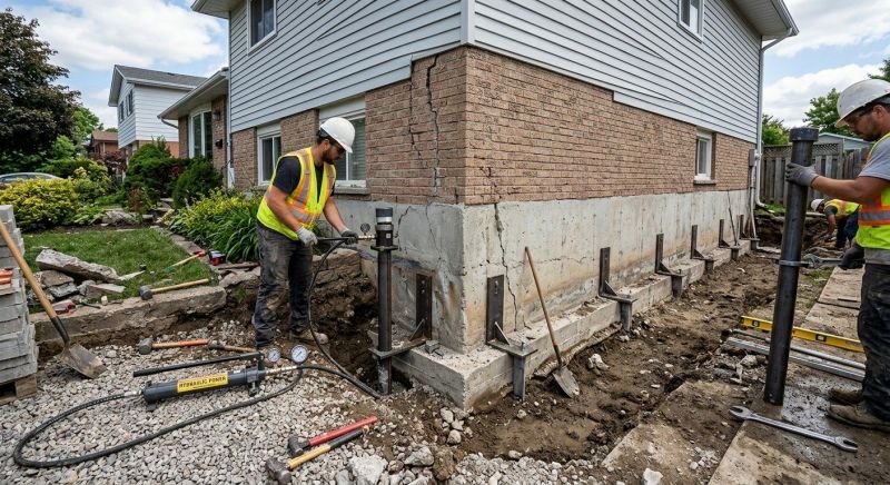 Foundation Stabilizing in Bristol County, RI