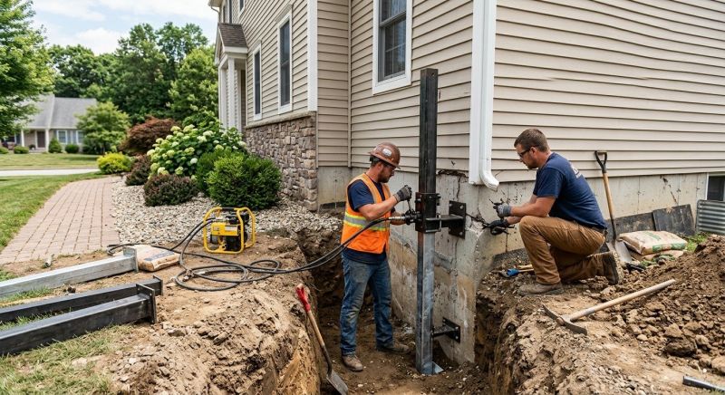 Foundation Stabilizing in Newport, RI