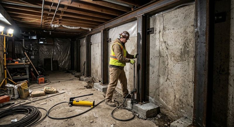 Foundation Stabilizing in Taunton, MA