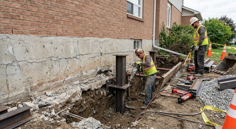 Foundation Structural Repair in Bristol, RI