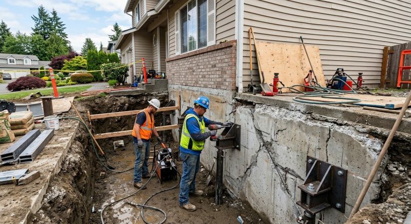 Foundation Structural Repair in East Taunton, MA
