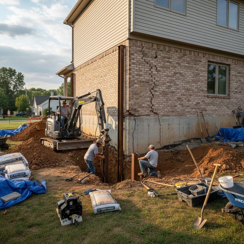 Foundation Structural Repair in Rochester, MA