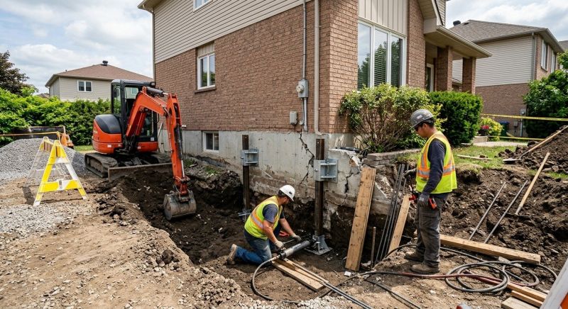 House Foundation Repair in Berkley, MA