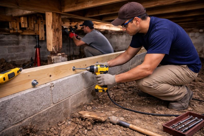 House Foundation Repair in Little Compton, RI