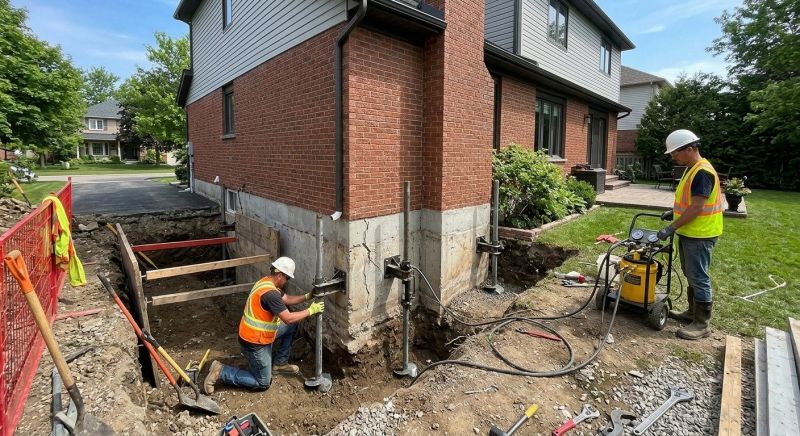House Underpinning in New Bedford, MA