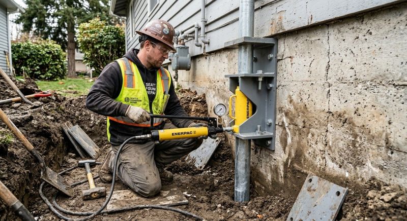 Settling Foundation Service in Bristol County, MA