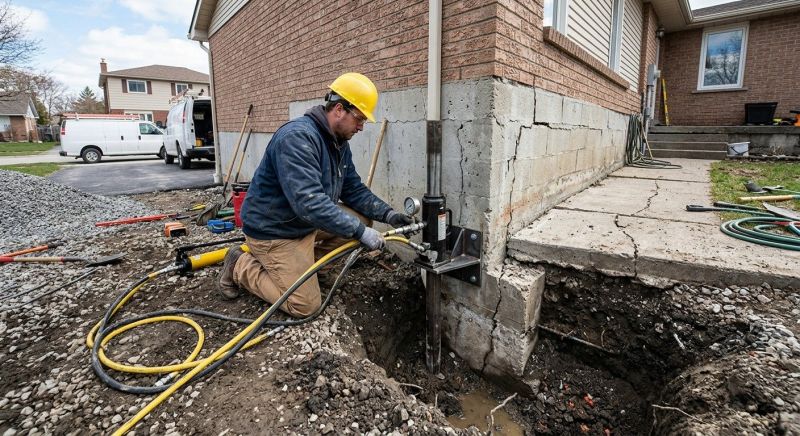 Settling Foundation Service in Rehoboth, MA
