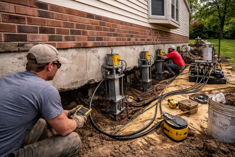 Settling Foundation Service in Swansea, MA