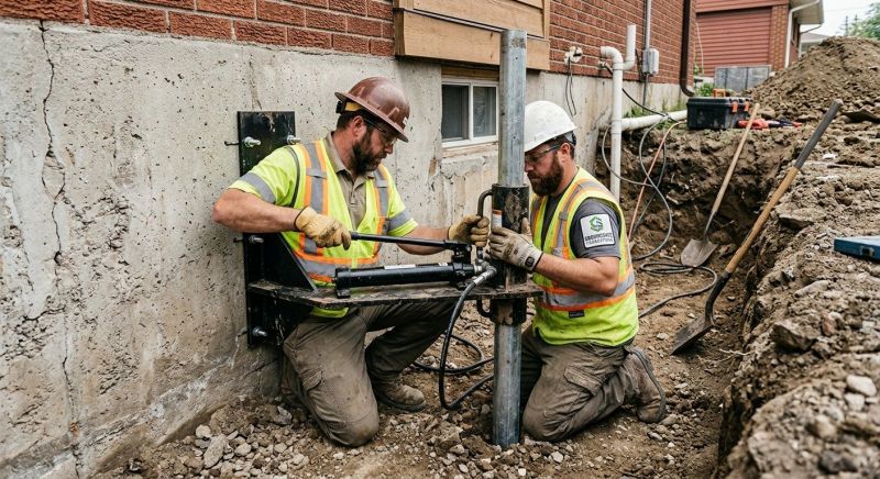 Settling Foundation Service in West Wareham, MA