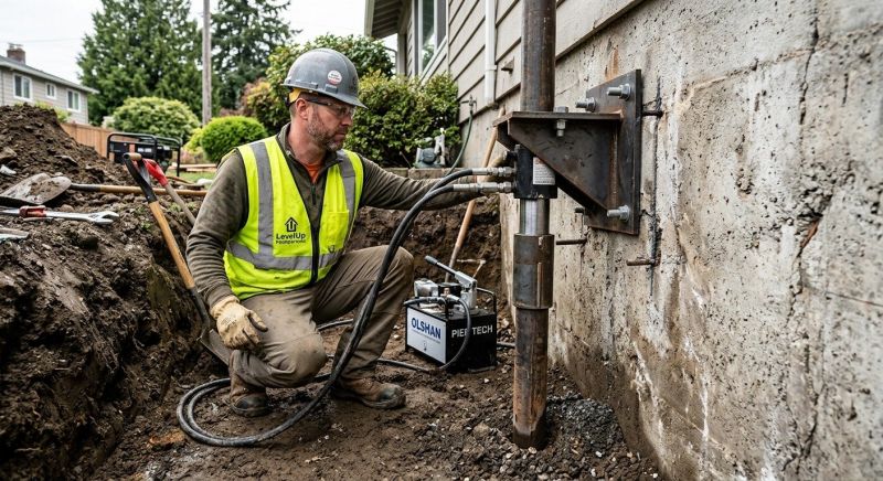 Settling Foundation Service in West Wareham, MA