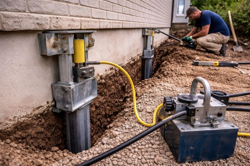 Sinking Foundation Repair in Bristol County, MA