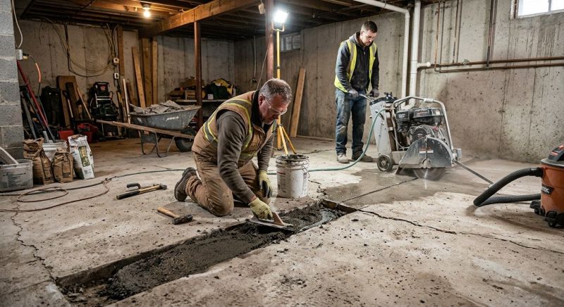Slab Foundation Repair in New Bedford, MA