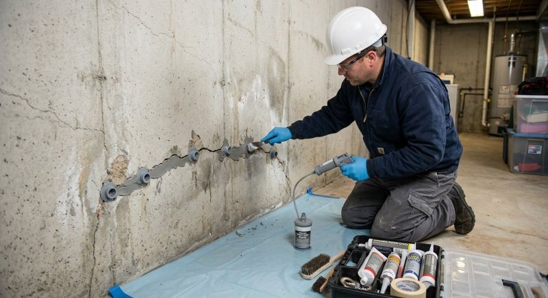 Structural Crack Repair in New Bedford, MA