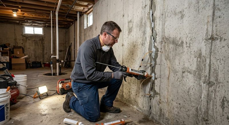 Structural Crack Repair in New Bedford, MA