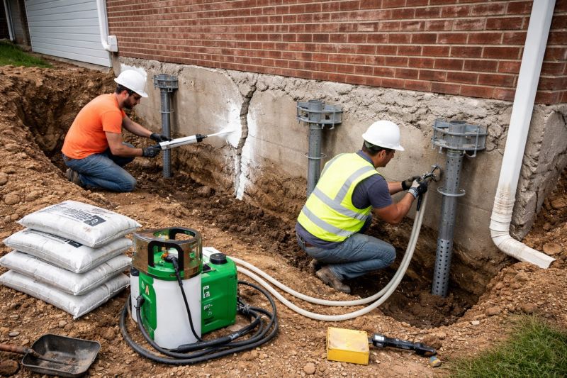 Structural Foundation Repair in Middleboro, MA
