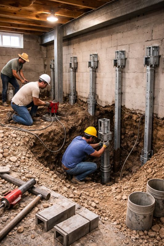 Structural Underpinning in New Bedford, MA