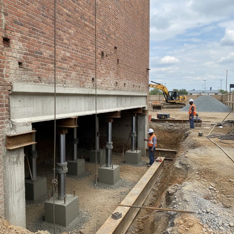 Structural Underpinning in New Bedford, MA
